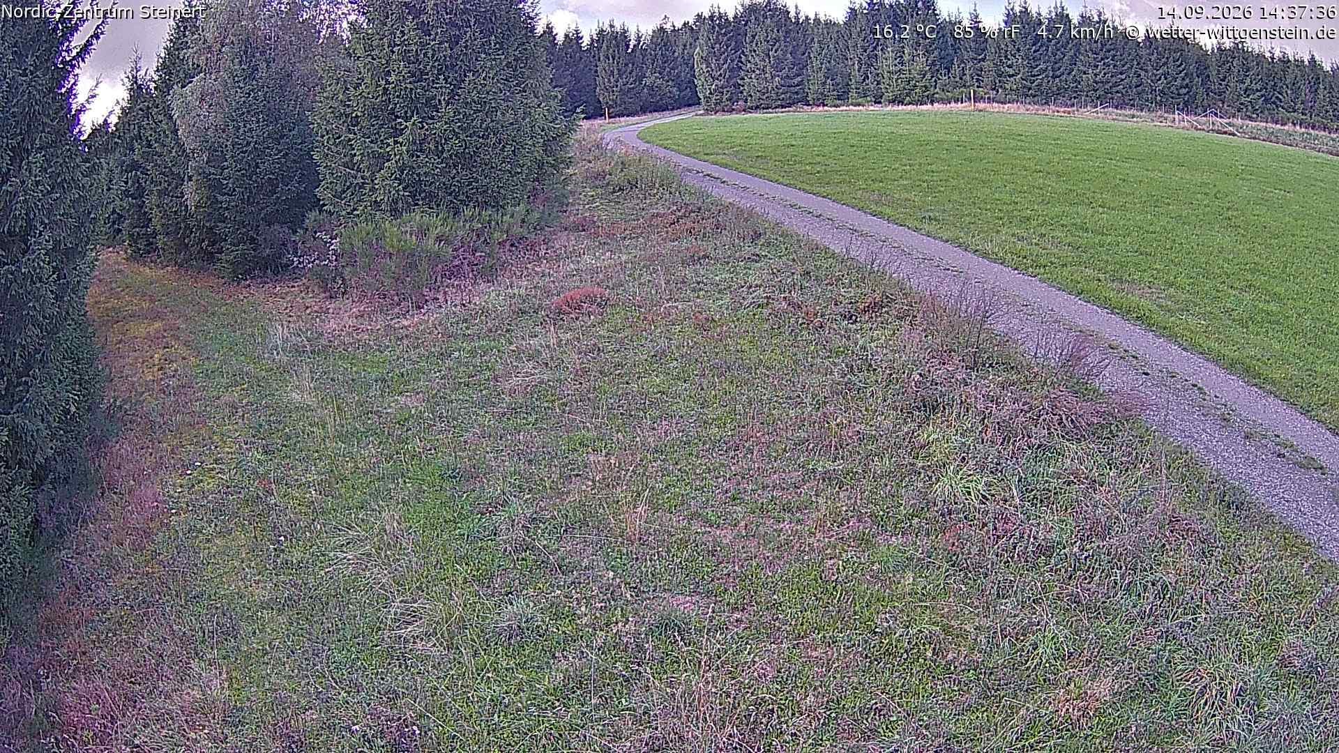 Archiv Foto Webcam Girkhausen - Auf der Steinert