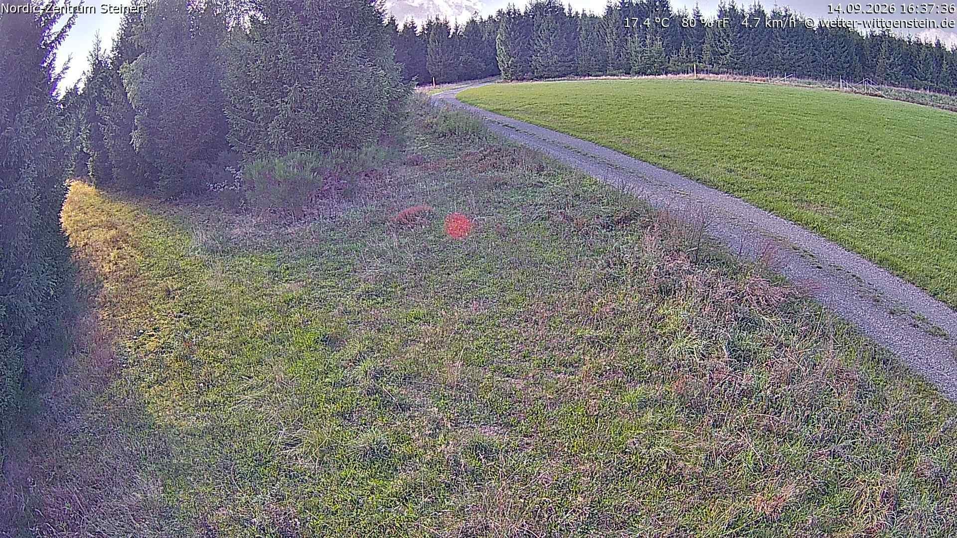 Archiv Foto Webcam Girkhausen - Auf der Steinert