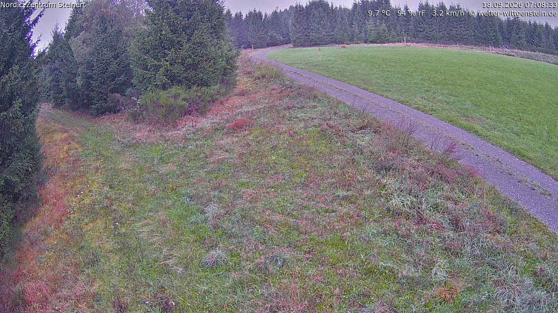 Archiv Foto Webcam Girkhausen - Auf der Steinert
