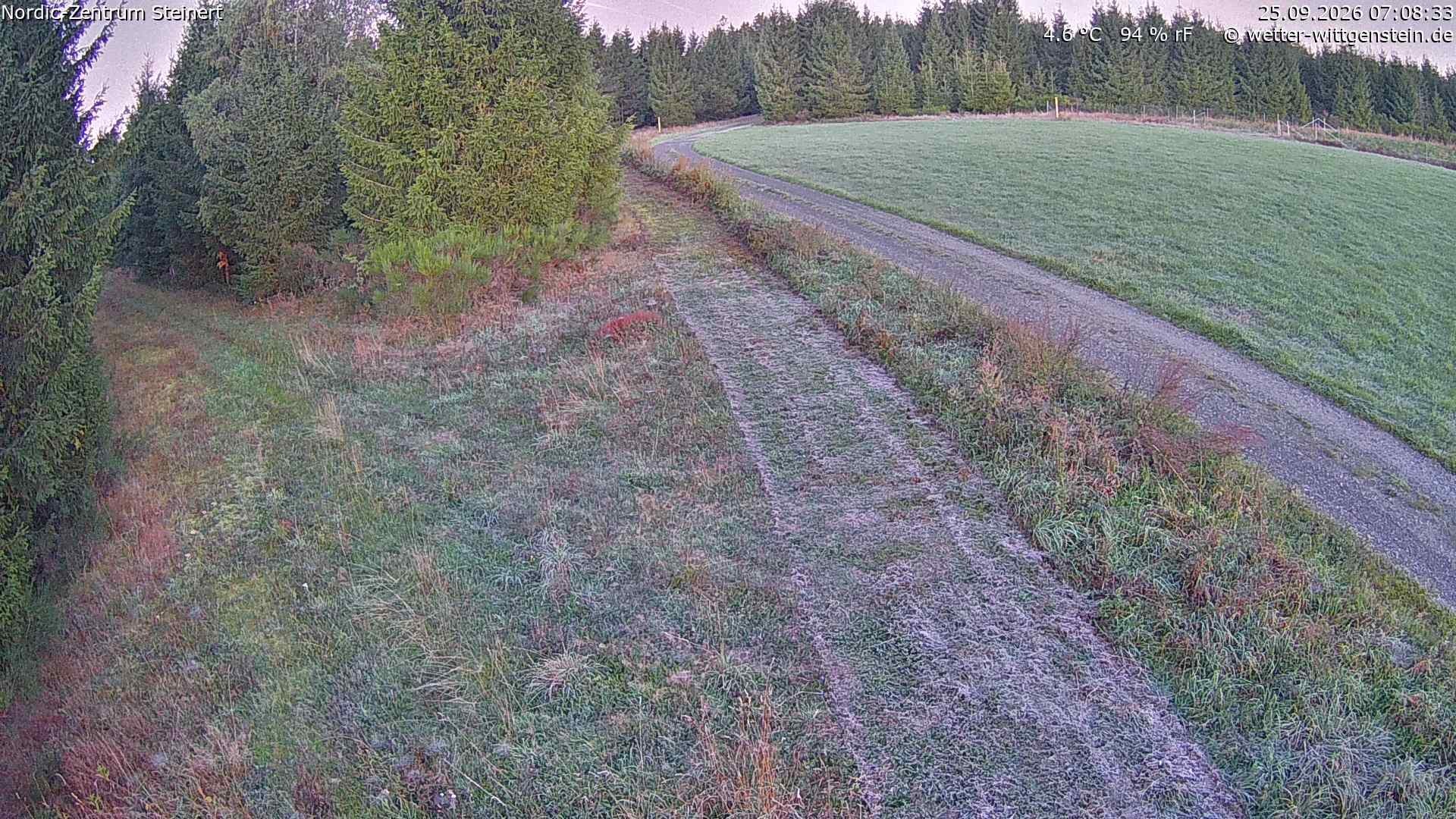 Archiv Foto Webcam Girkhausen - Auf der Steinert
