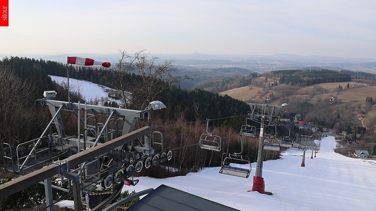 Archived image Webcam Benecko - top station chairlift Kejnos (Czech Republic)