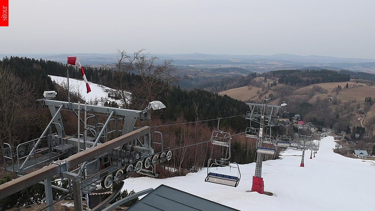 Archived image Webcam Benecko - top station chairlift Kejnos (Czech Republic)