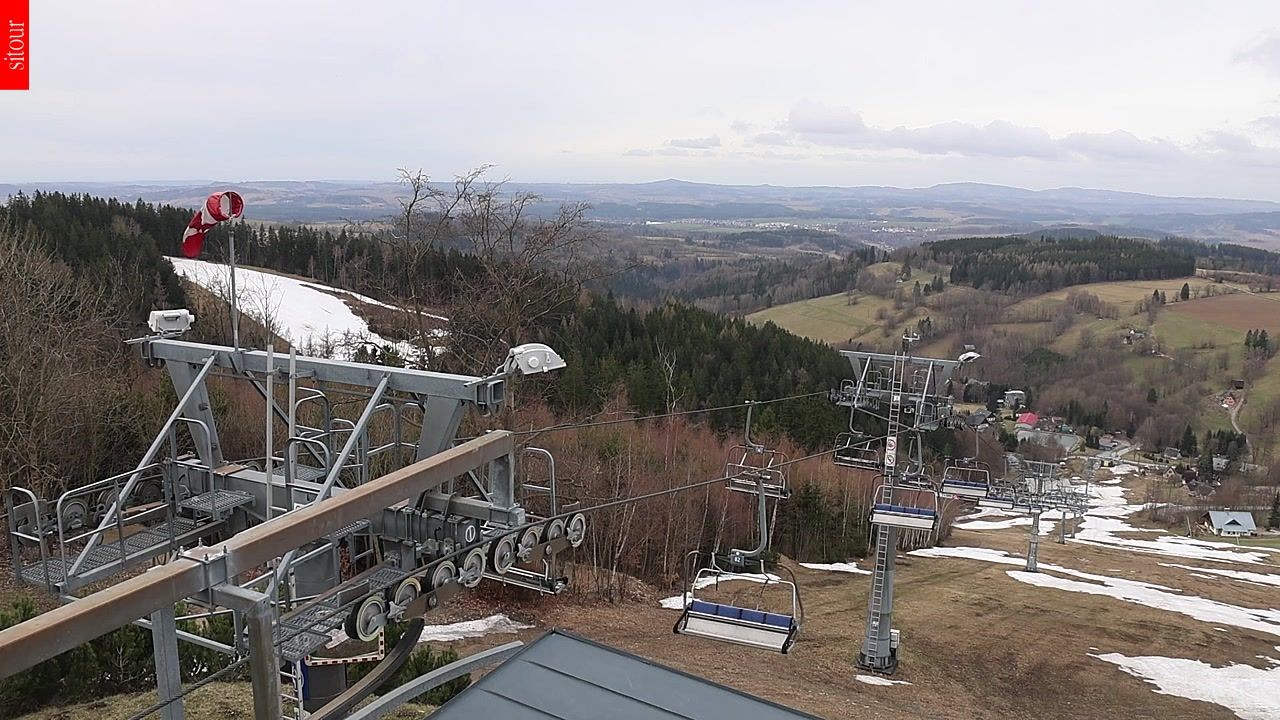 Archiv Foto Webcam Benecko - Bergstation Sessellift Kejnos (Tschechien)