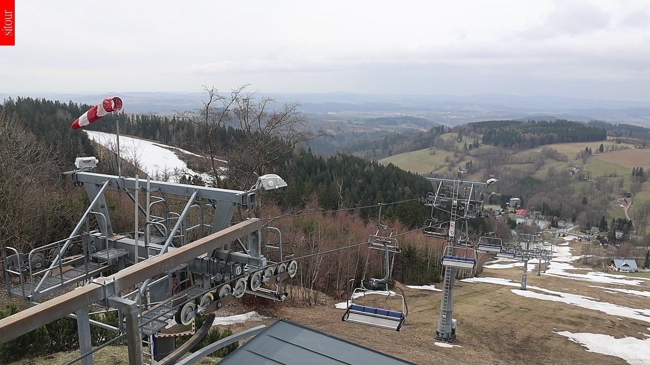 Archiv Foto Webcam Benecko - Bergstation Sessellift Kejnos (Tschechien)