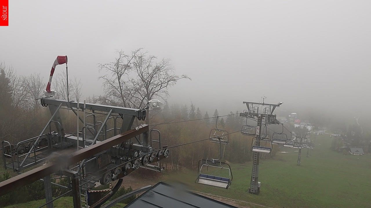 Archiv Foto Webcam Benecko - Bergstation Sessellift Kejnos (Tschechien)