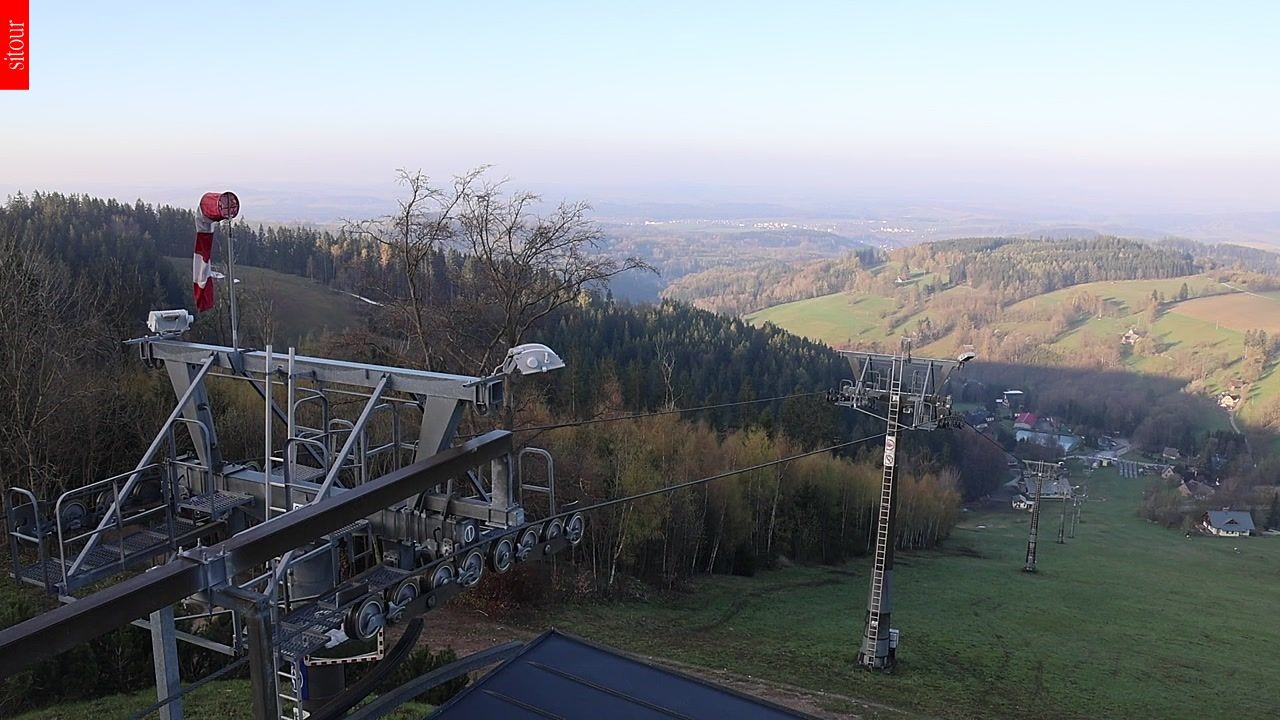 Archived image Webcam Benecko - top station chairlift Kejnos (Czech Republic)