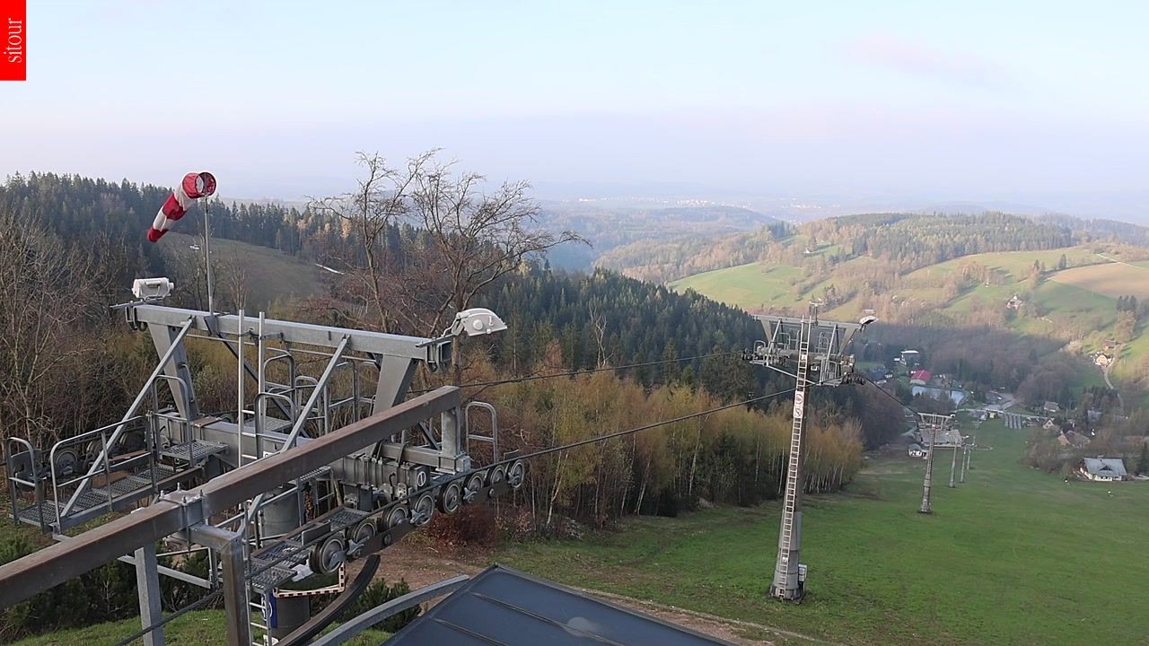 Archived image Webcam Benecko - top station chairlift Kejnos (Czech Republic)