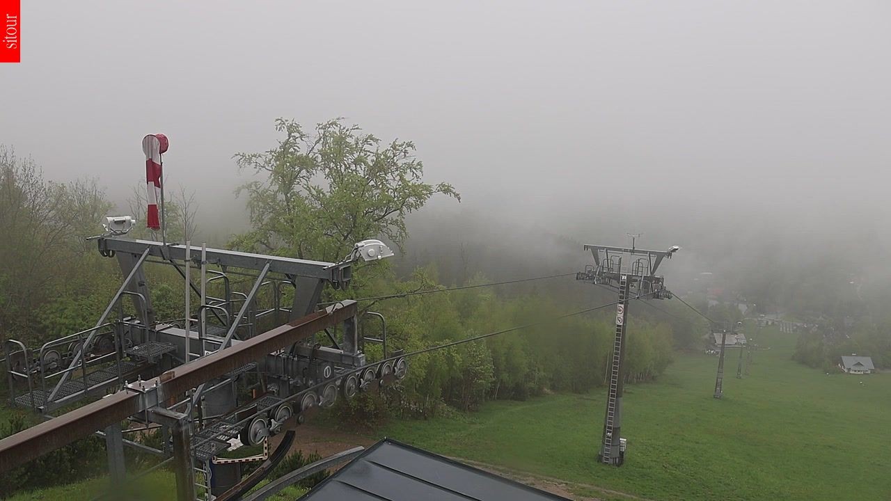 Archiv Foto Webcam Benecko - Bergstation Sessellift Kejnos (Tschechien)