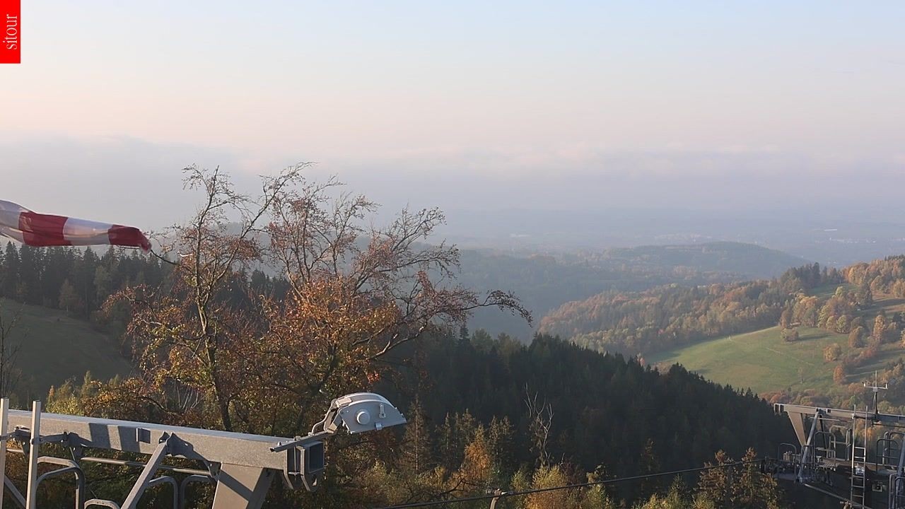 Archiv Foto Webcam Benecko - Bergstation Sessellift Kejnos (Tschechien)