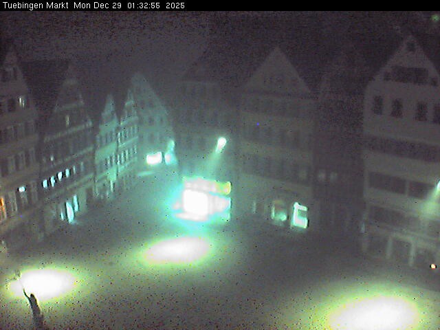 Archiv Foto Webcam Marktplatz Tübingen