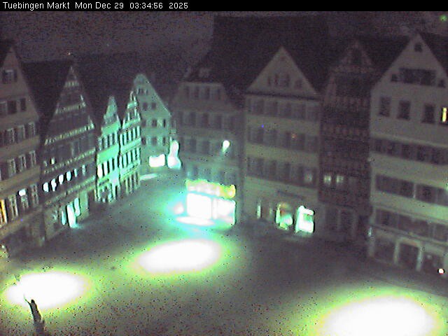 Archiv Foto Webcam Marktplatz Tübingen