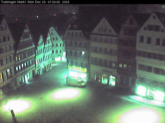 Archiv Foto Webcam Marktplatz Tübingen
