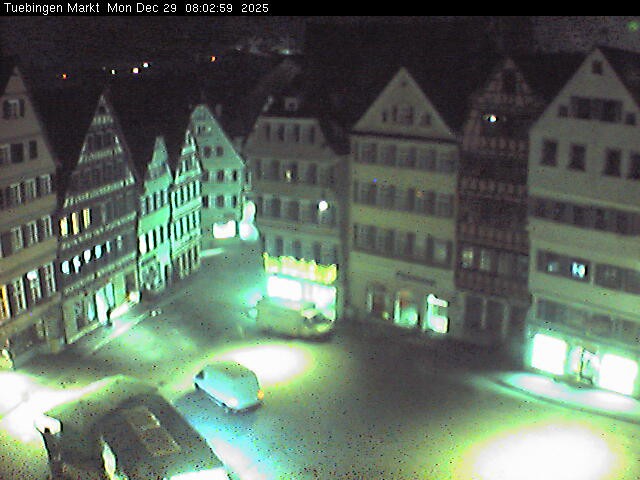 Archiv Foto Webcam Marktplatz Tübingen
