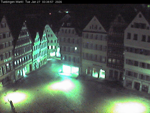 Archiv Foto Webcam Marktplatz Tübingen