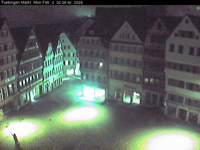 Archiv Foto Webcam Marktplatz Tübingen