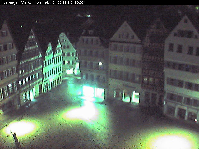 Archiv Foto Webcam Marktplatz Tübingen