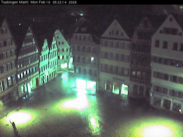 Archiv Foto Webcam Marktplatz Tübingen