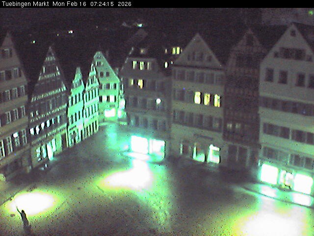 Archiv Foto Webcam Marktplatz Tübingen