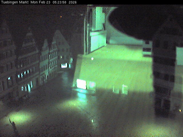 Archiv Foto Webcam Marktplatz Tübingen