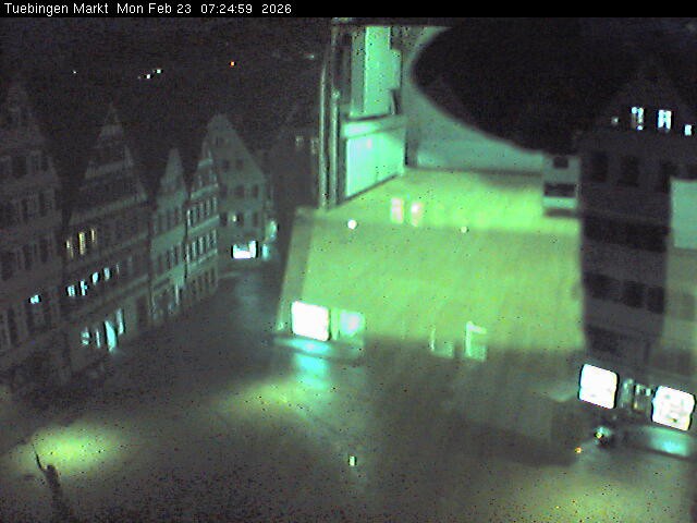 Archiv Foto Webcam Marktplatz Tübingen