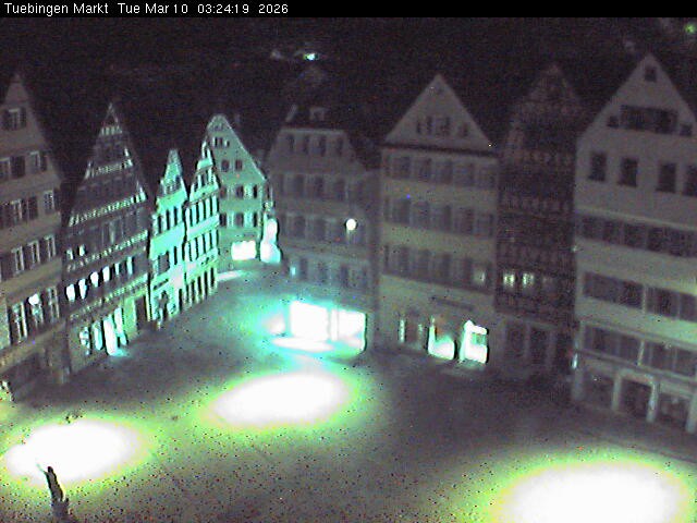 Archived image Webcam Town Square Tübingen