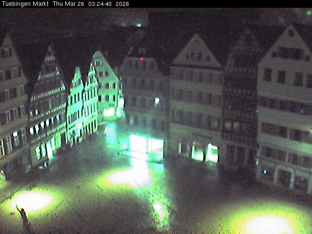 Archiv Foto Webcam Marktplatz Tübingen