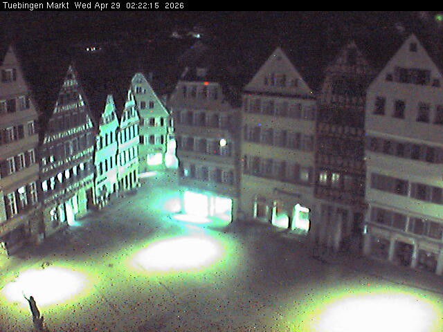 Archiv Foto Webcam Marktplatz Tübingen