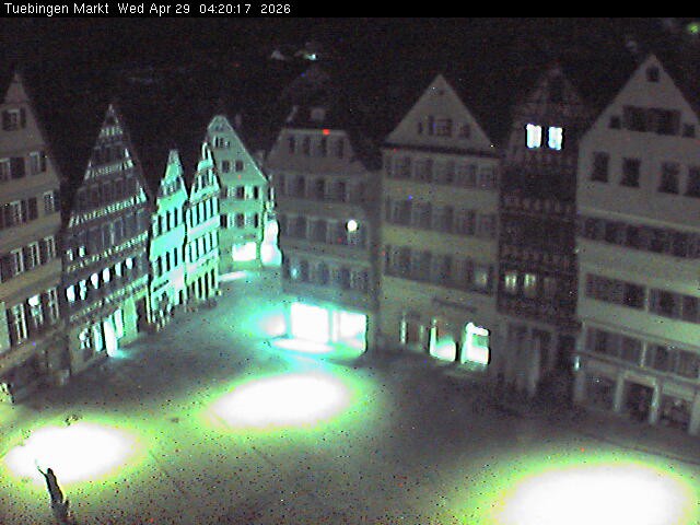 Archiv Foto Webcam Marktplatz Tübingen