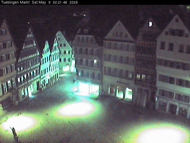 Archiv Foto Webcam Marktplatz Tübingen