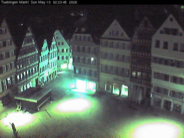 Archiv Foto Webcam Marktplatz Tübingen