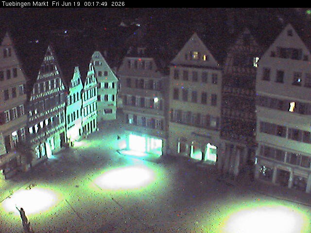 Archiv Foto Webcam Marktplatz Tübingen