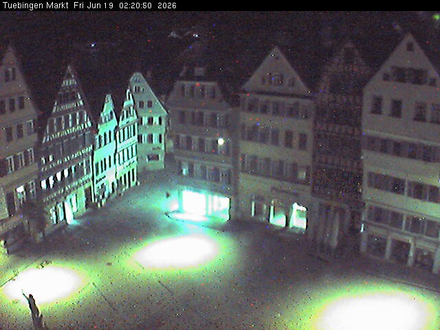 Archiv Foto Webcam Marktplatz Tübingen