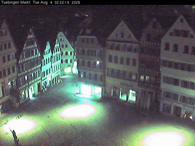 Archiv Foto Webcam Marktplatz Tübingen