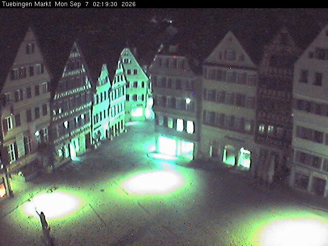 Archiv Foto Webcam Marktplatz Tübingen
