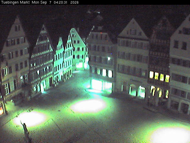 Archiv Foto Webcam Marktplatz Tübingen