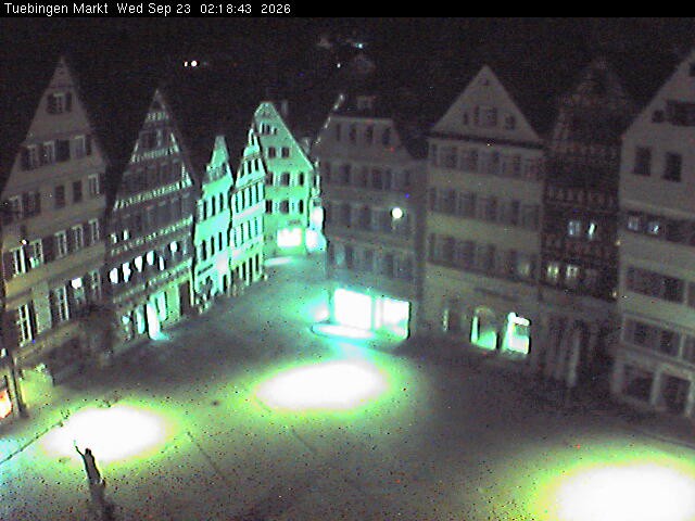 Archiv Foto Webcam Marktplatz Tübingen