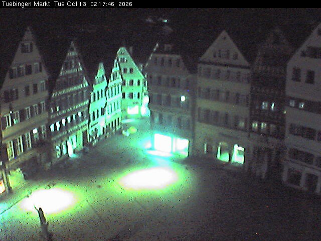 Archiv Foto Webcam Marktplatz Tübingen
