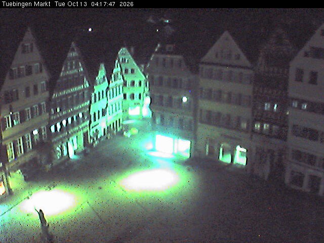Archiv Foto Webcam Marktplatz Tübingen