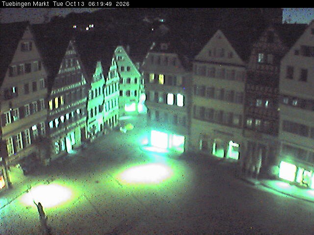 Archiv Foto Webcam Marktplatz Tübingen