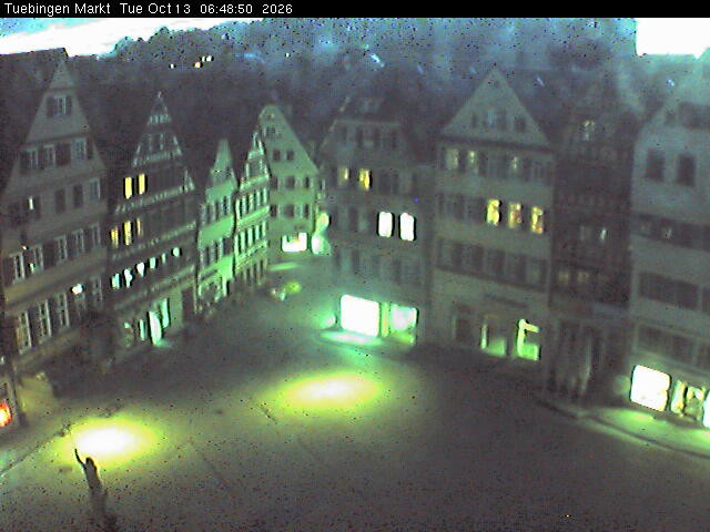 Archiv Foto Webcam Marktplatz Tübingen