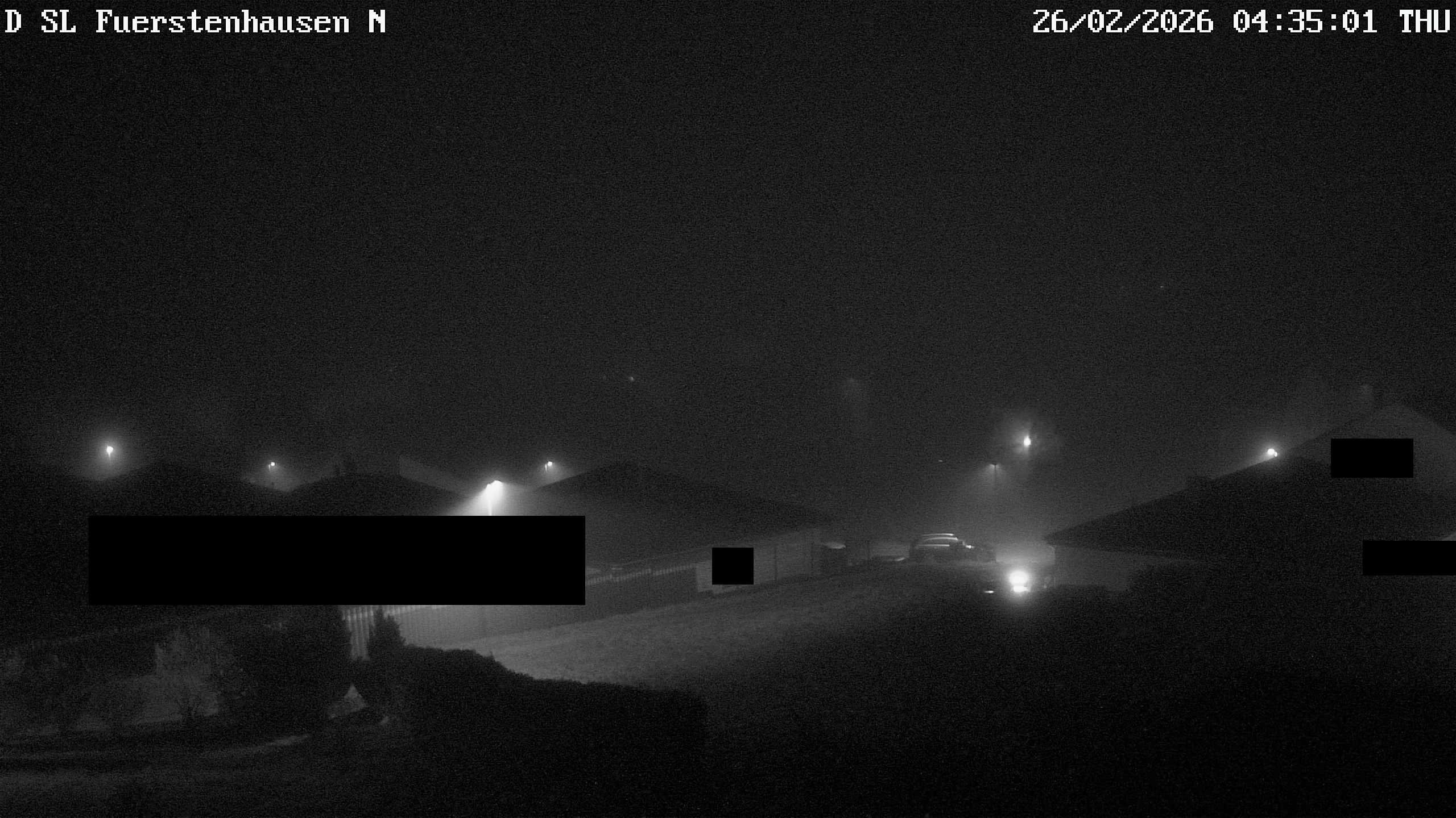 Archived image Webcam Fürstenhausen - Weather