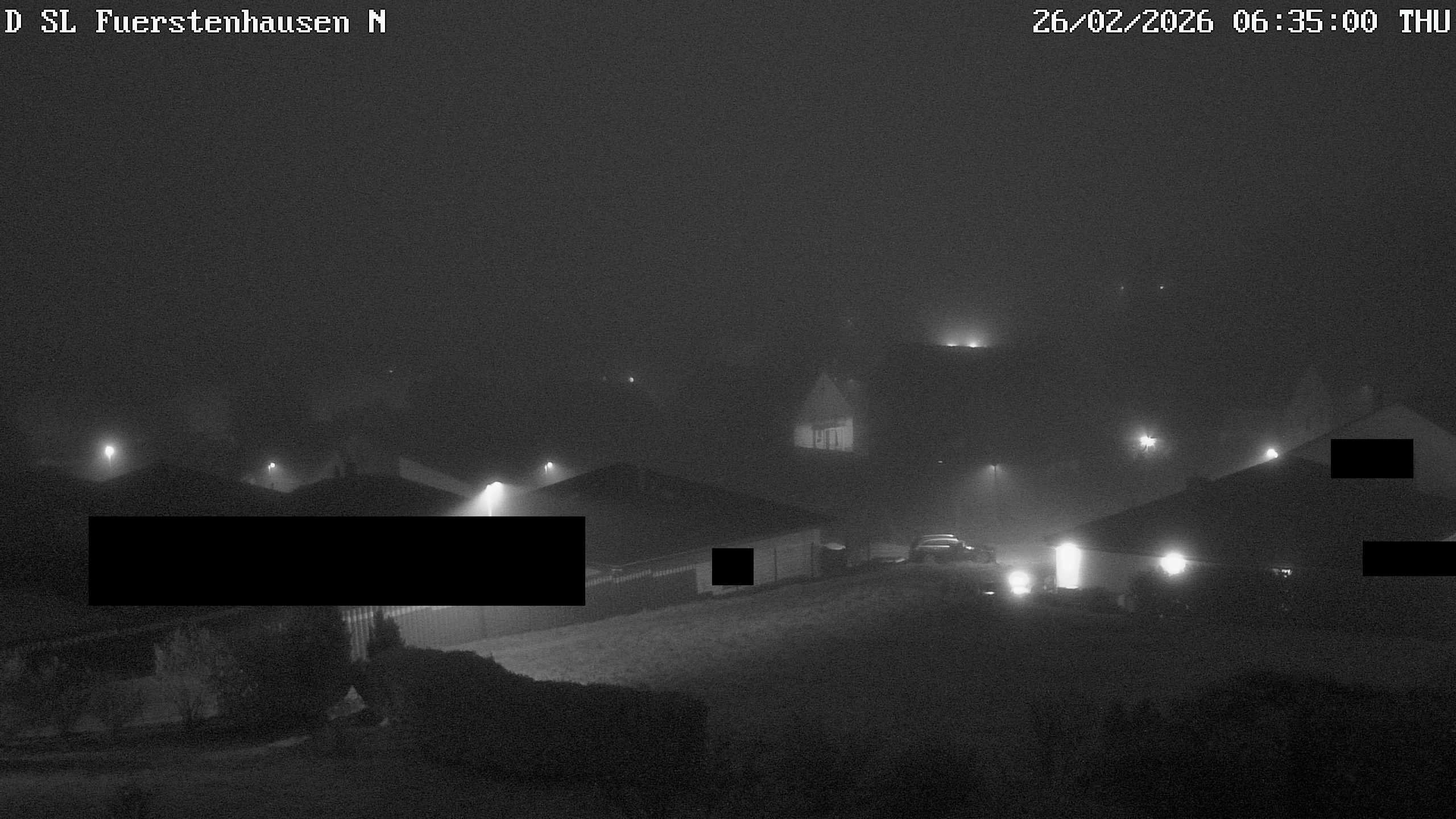 Archived image Webcam Fürstenhausen - Weather