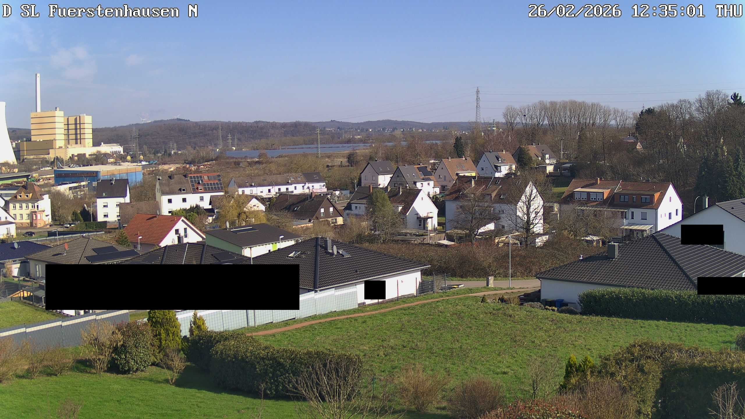 Archived image Webcam Fürstenhausen - Weather