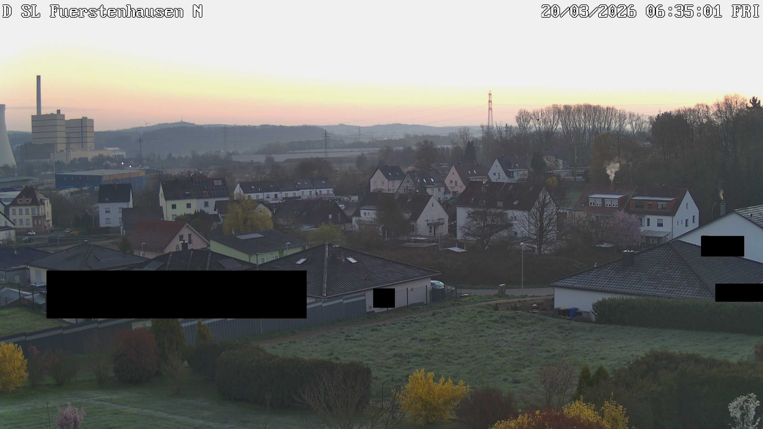 Archived image Webcam Fürstenhausen - Weather