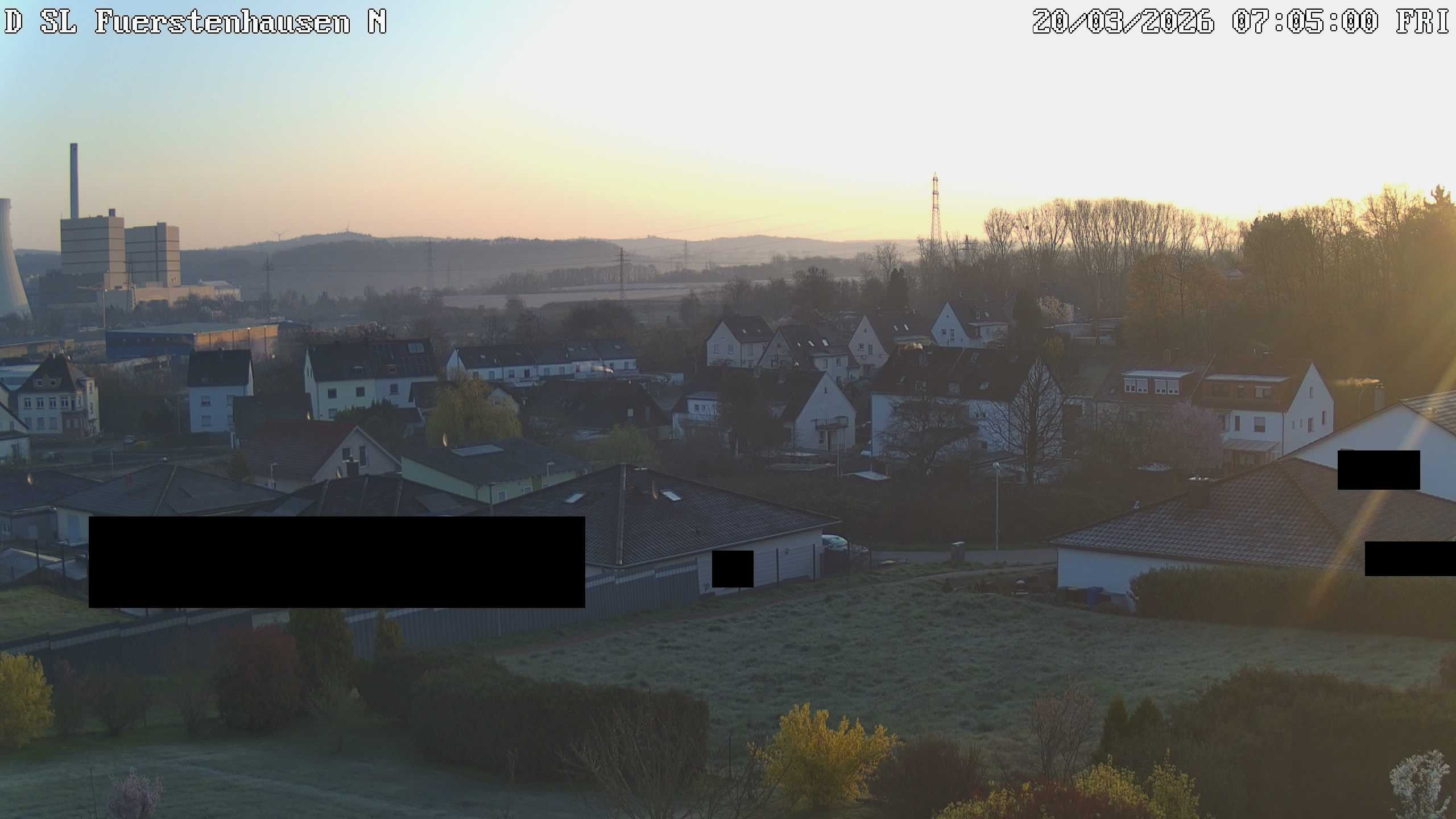 Archived image Webcam Fürstenhausen - Weather