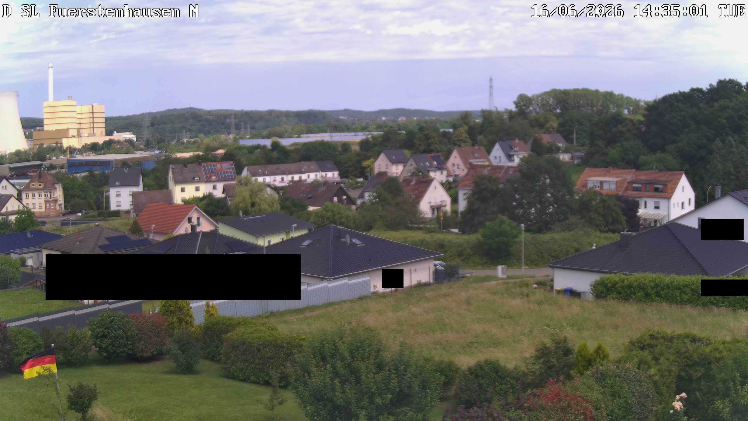 Archiv Foto Webcam Saarland Fürstenhausen Wettercam