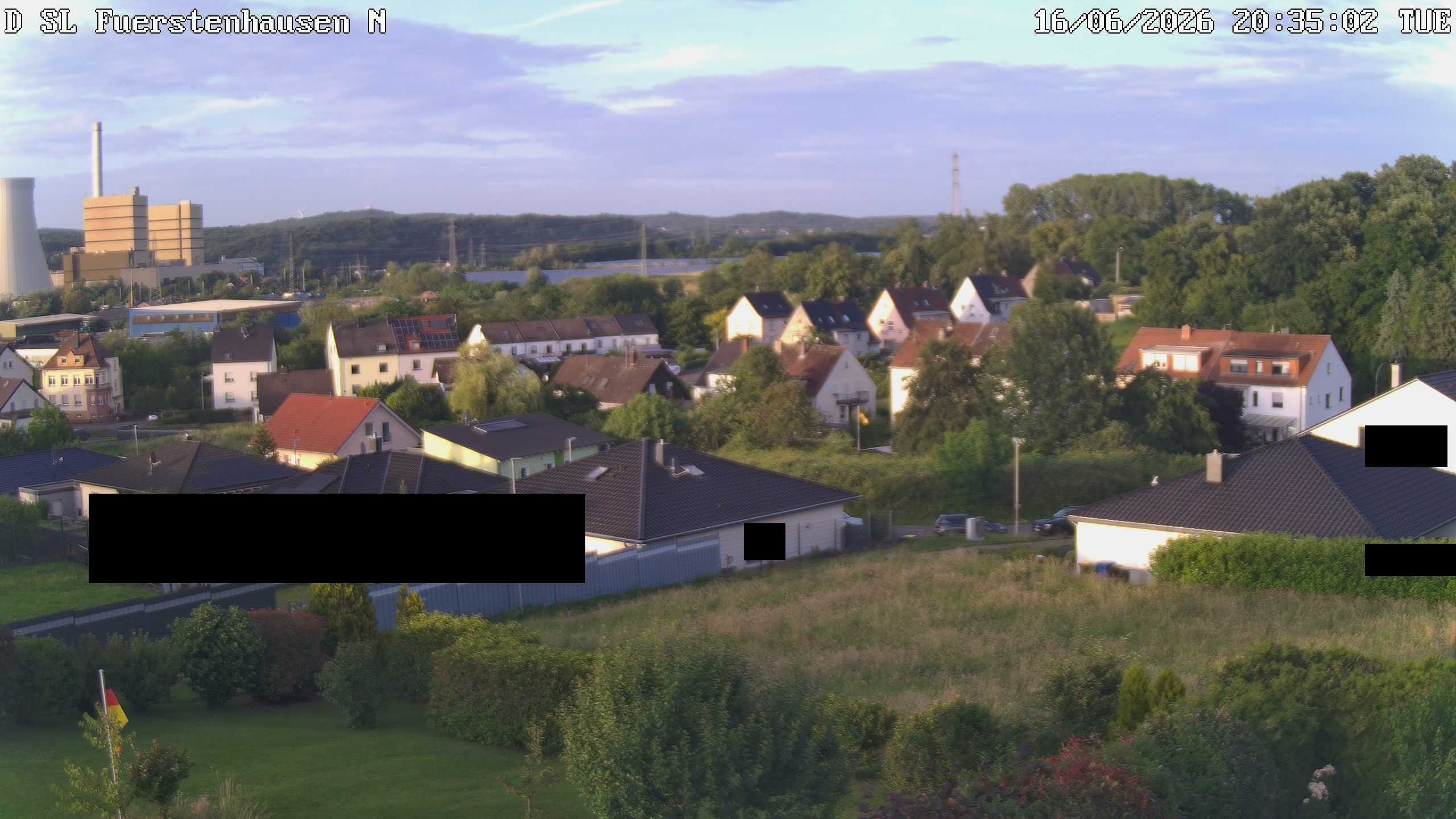 Archiv Foto Webcam Saarland Fürstenhausen Wettercam