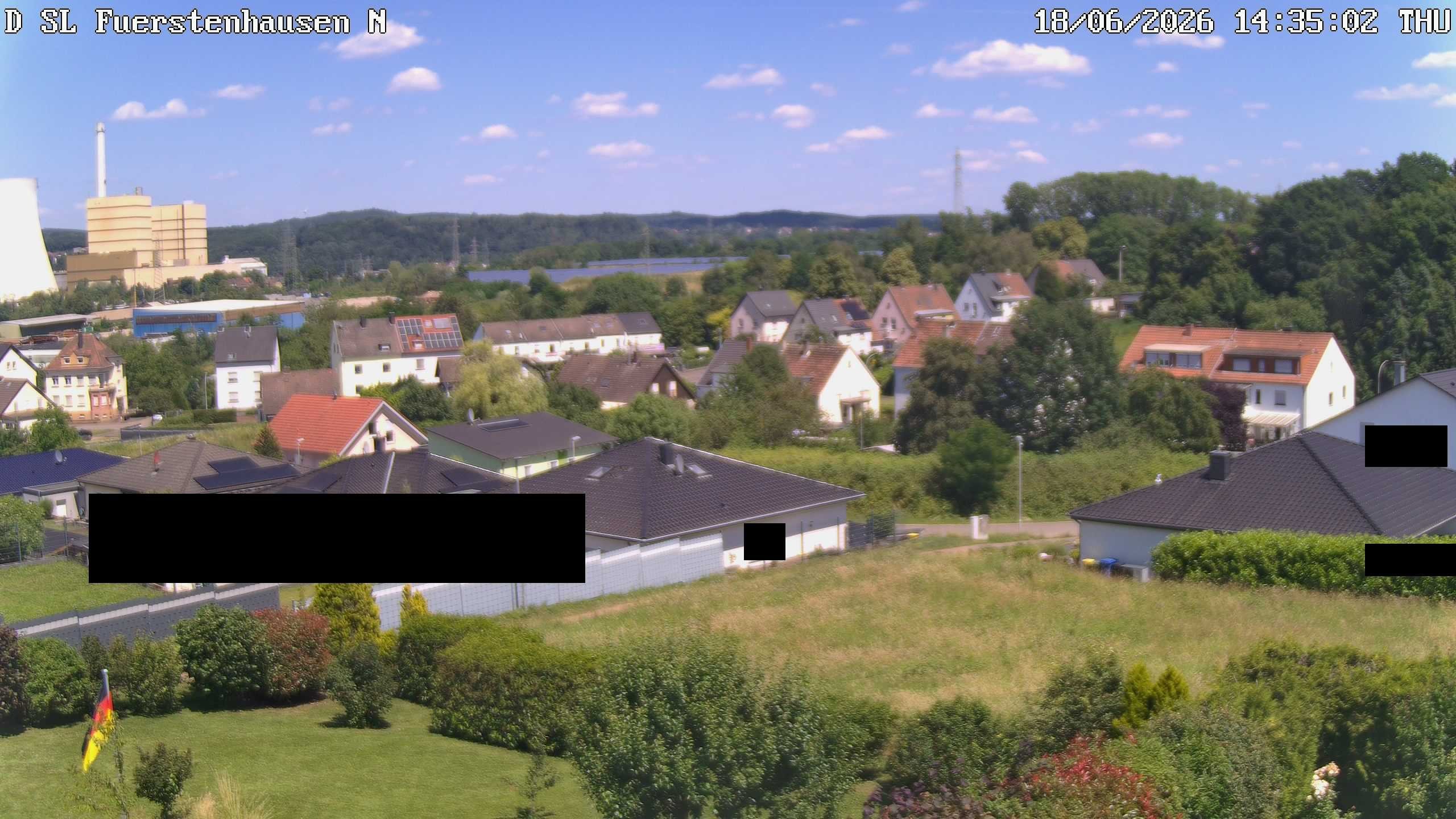 Archiv Foto Webcam Saarland Fürstenhausen Wettercam