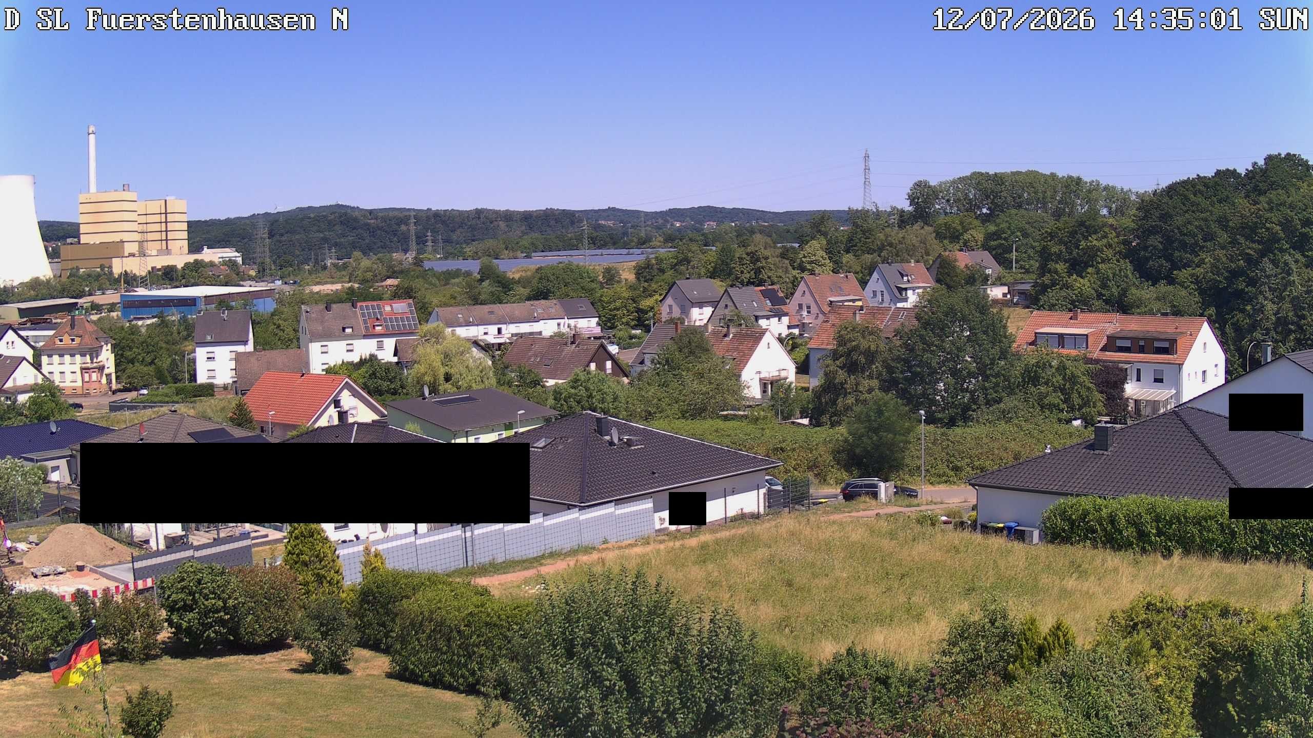 Archived image Webcam Fürstenhausen - Weather