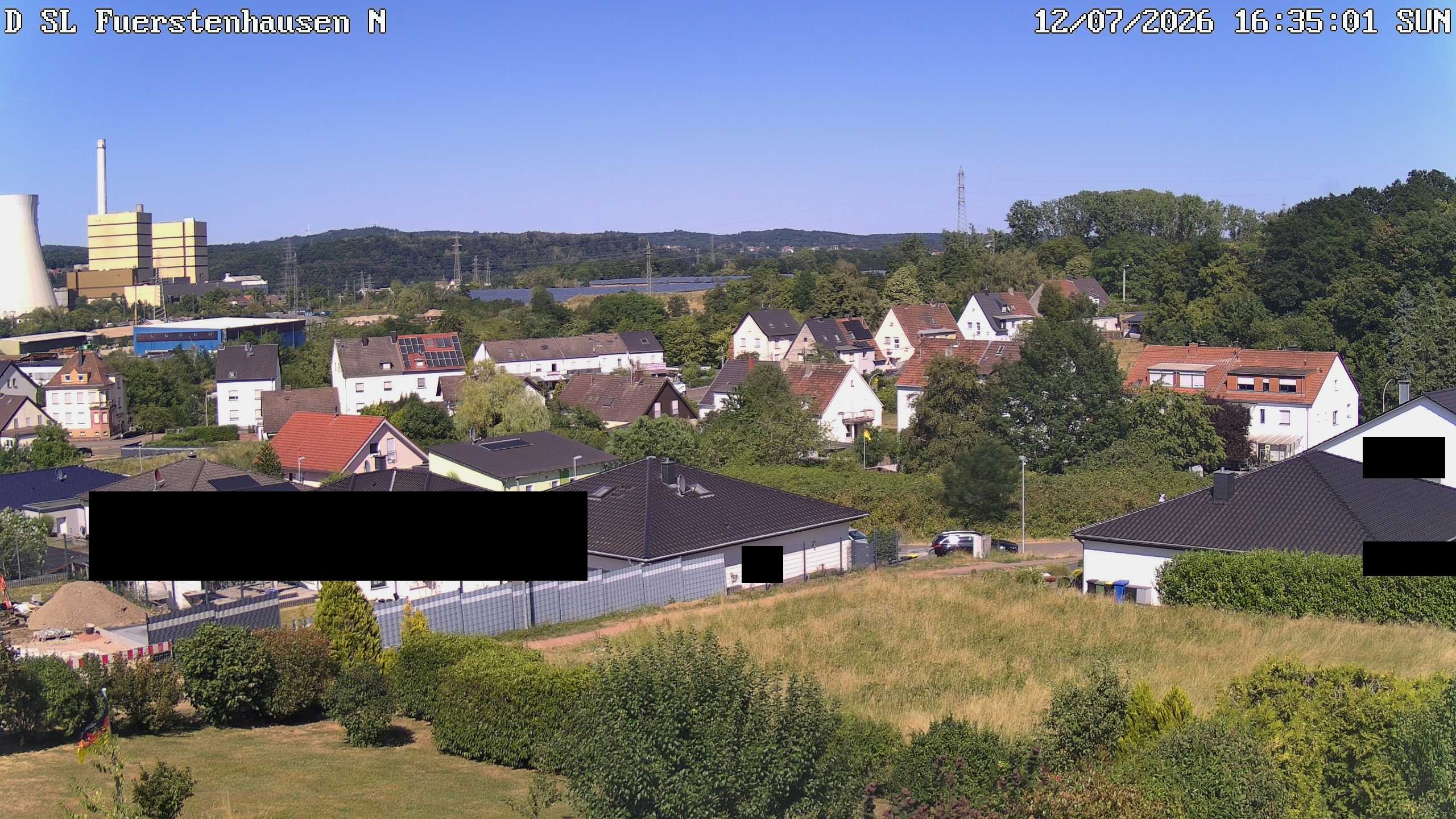 Archived image Webcam Fürstenhausen - Weather